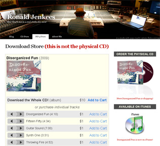 Ronald Jenkees - Featured Client